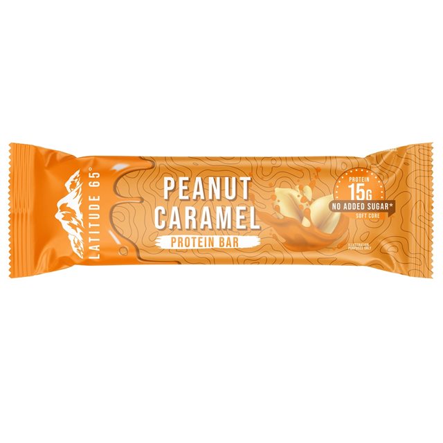 Latitude 65 Proteinbar Peanut Caramel 45g | Kampanjer 1 - Bars Kampanj! Köp minst 3 - Få 15% EXTRA rabatt! | Gymkraft