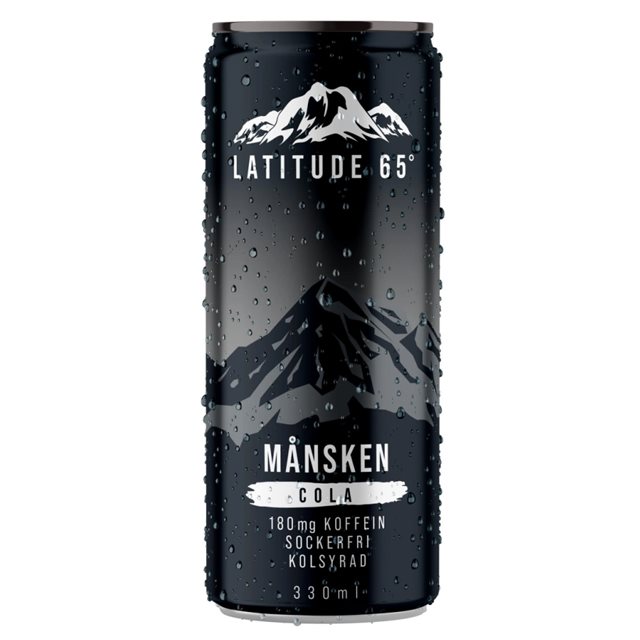 Latitude 65 Månsken Cola 330ml | Drycker - Energidryck - Sockerfri energidryck | Gymkraft