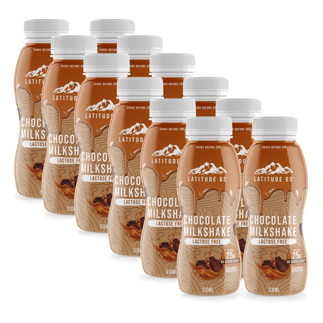 Latitude 65 Milkshake Chocolate 12x330ml | Hälsokost - Livsmedel - Mellanmål | Gymkraft