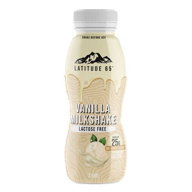 Latitude 65 Milkshake Vanilla 330ml | Hälsokost - Livsmedel - Mellanmål | Gymkraft