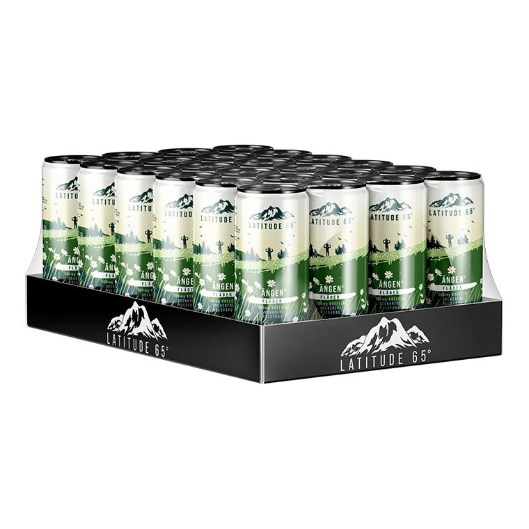 Latitude 65 Ängen Fläder 24x330ml | Kampanjer 1 - Kampanj! Latitude 65 - 2 för 539 kr | Gymkraft
