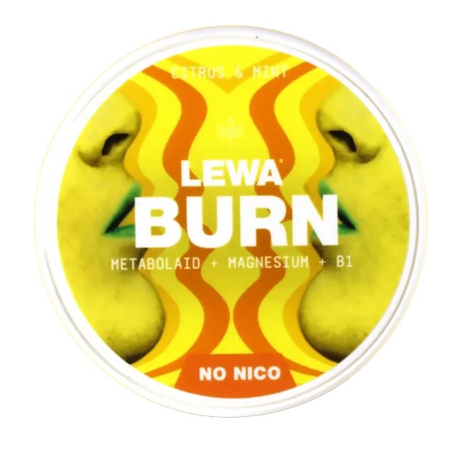 LEWA Burn Citrus & Mint Nikotinfritt snus 1 dosa