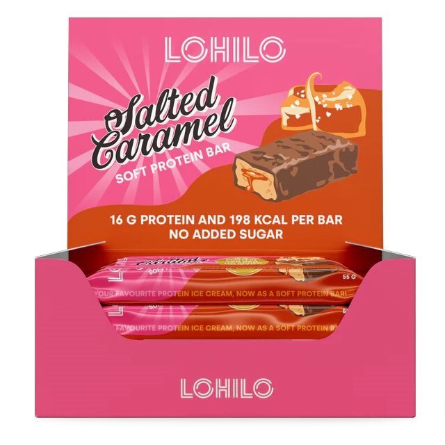 Product Image for Lohilo soft protein bar salted caramel 12x55g