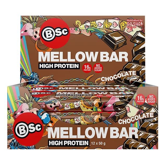 BSC Mellow Bar Chocolate 12x50g