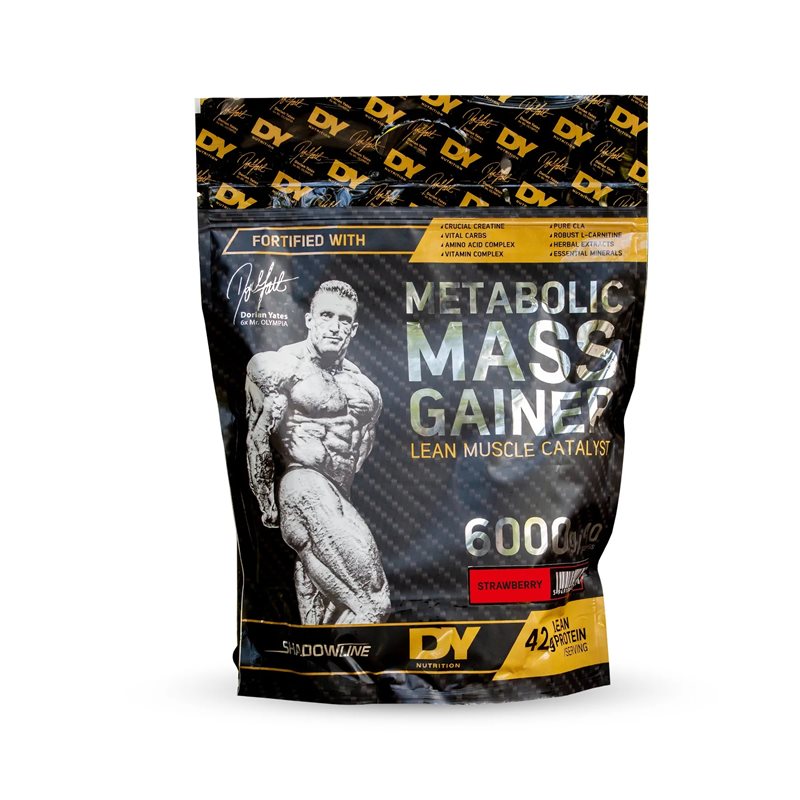 DY Nutrition Metabolic Mass Gainer Strawberry 6kg