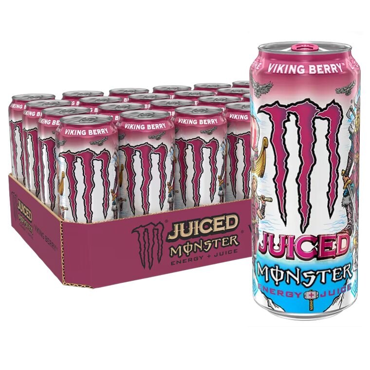 Monster Energy Juiced Viking Berry 24x500ml | Kampanjer 1 - Superdeal! Monster Energy - 2 för 699 kr | Gymkraft