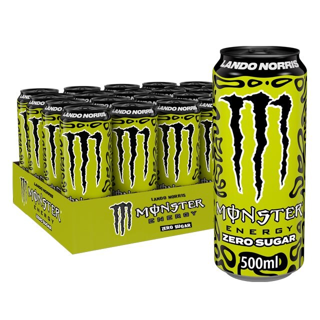 Monster Energy Lando Norris Zero Sugar 24x500ml | Kampanjer 1 - Superdeal! Monster Energy - 2 för 699 kr | Gymkraft