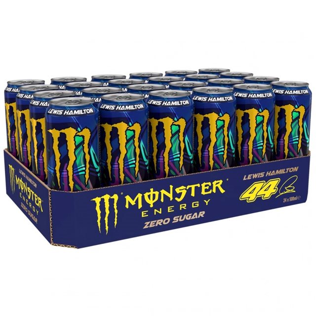 Product Image for Monster energy lewis hamilton 24x500ml
