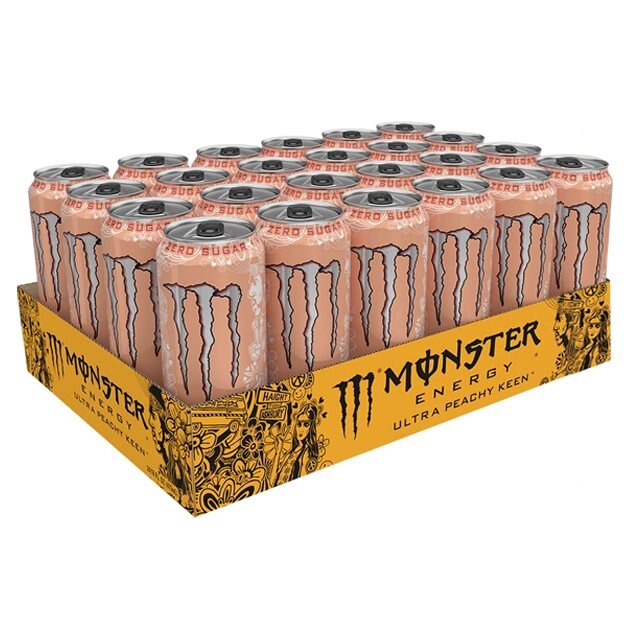 Product Image for Monster energy ultra peachy keen 24x500ml