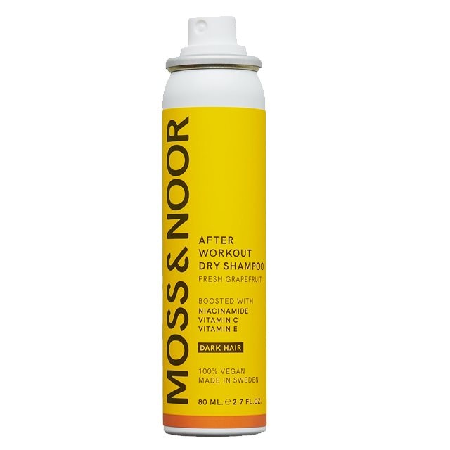 Moss & Noor After Workout Dry Shampoo Dark Hair 80ml Pocket Size | Kampanjer 1 - Moss & Noor - 20% rabatt! | Gymkraft