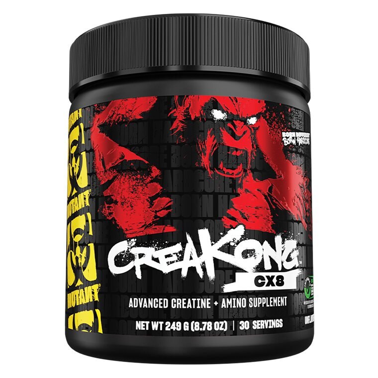 Mutant CreaKong CX8 249g | Kosttillskott - Kreatin - Kreatin pulver | Gymkraft