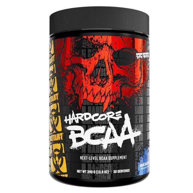 Mutant BCAA Hardcore Blue Raspberry 390g | Kosttillskott - Träningstillskott - Efter träning | Gymkraft
