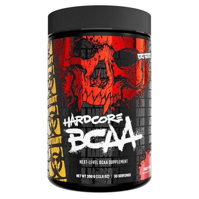Mutant BCAA Hardcore Fruit Punsch 390g | Kosttillskott - Träningstillskott - Efter träning | Gymkraft