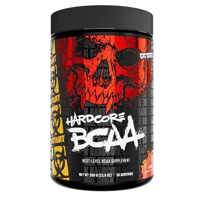 Mutant BCAA Hardcore Peach 390g | Kosttillskott - Träningstillskott - Efter träning | Gymkraft