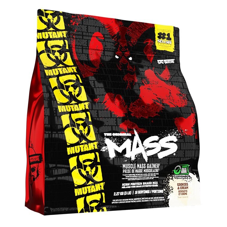 Mutant Mass Cookies & Cream 2,27kg | Kosttillskott - Träningstillskott - Efter träning | Gymkraft