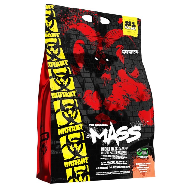 Mutant Mass Chocolate Fudge Brownie 6,8kg | Kosttillskott - Träningstillskott - Efter träning | Gymkraft