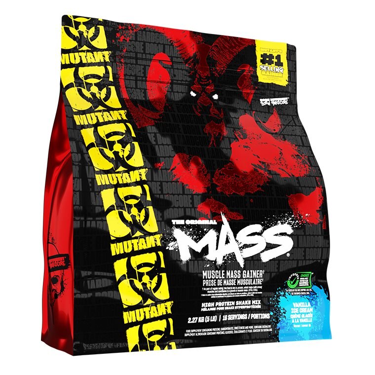 Mutant Mass Vanilla Ice Cream 2,27kg | Kosttillskott - Träningstillskott - Efter träning | Gymkraft