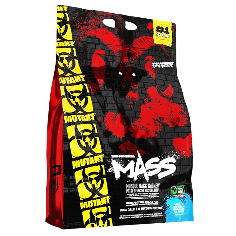 Mutant Mass Vanilla Ice Cream 6,8kg | Kosttillskott - Träningstillskott - Efter träning | Gymkraft