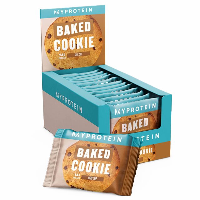 MyProtein Baked Cookie Choc Chip 12x75g | Kampanjer 1 - Snacks kampanj! Köp minst 3 - få 15% EXTRA rabatt | Gymkraft