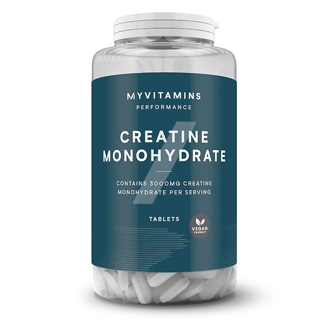 MyProtein Creatine Monohydrate 250 tabletter | Kosttillskott - Kreatin - Kreatin kapslar | Gymkraft
