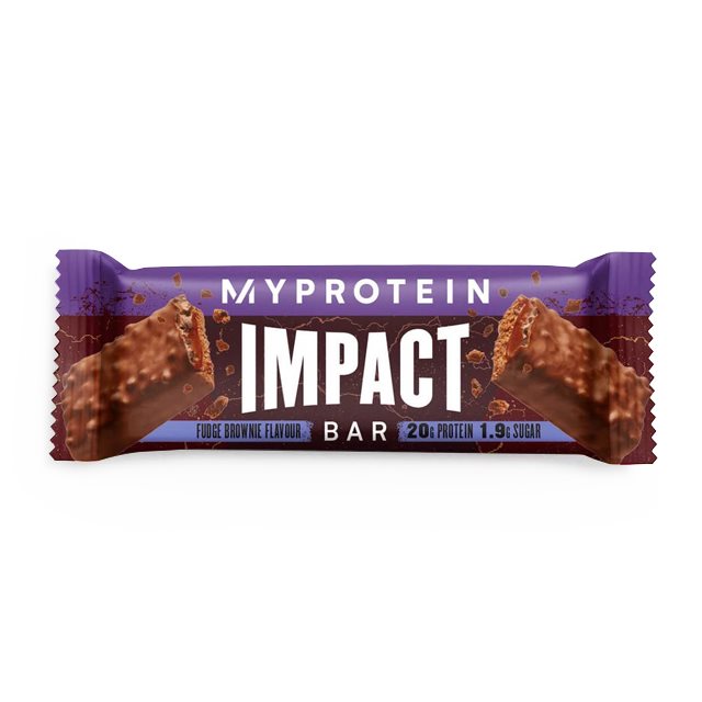 MyProtein Impact Protein Bar Fudge Brownie 64g | Kampanjer 1 - Bars Kampanj! Köp minst 3 - Få 15% EXTRA rabatt! | Gymkraft