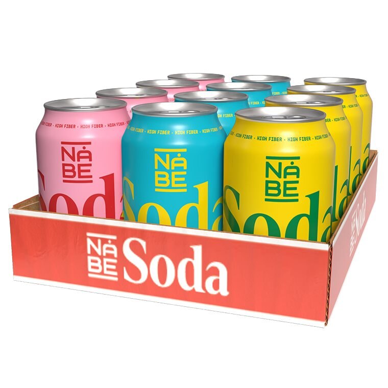 NÅBE Soda Mixflak 12x330ml | Kampanjer - Valentines deals | Gymkraft