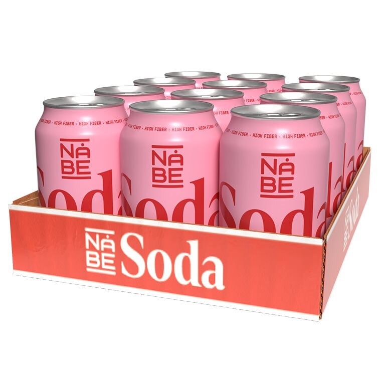 NÅBE Soda Pink Grapefruit 12x330ml | Kampanjer - Valentines deals | Gymkraft