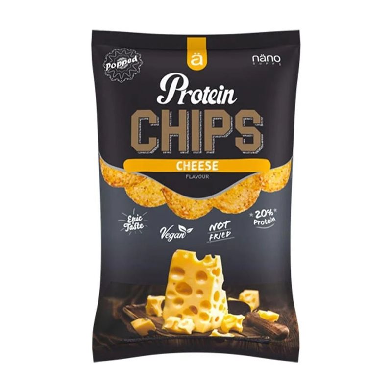 Näno Supps Protein Chips Cheese 40g | Kampanjer 1 - Snacks kampanj! Köp minst 3 - få 15% EXTRA rabatt | Gymkraft