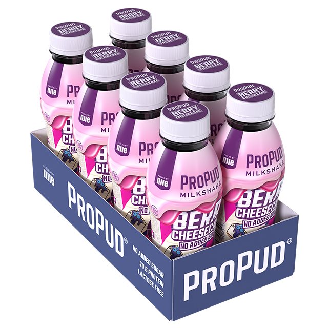 Product Image for Njie propud protein milkshake berry cheescake 8x330ml