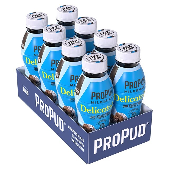 Product Image for Njie propud protein milkshake delicatoboll 8x330ml