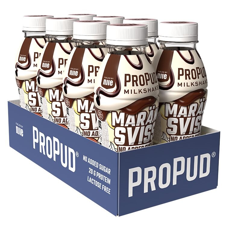 Njie ProPud Protein Milkshake Marängsviss 8x330ml | Kampanjer - Valentines deals | Gymkraft