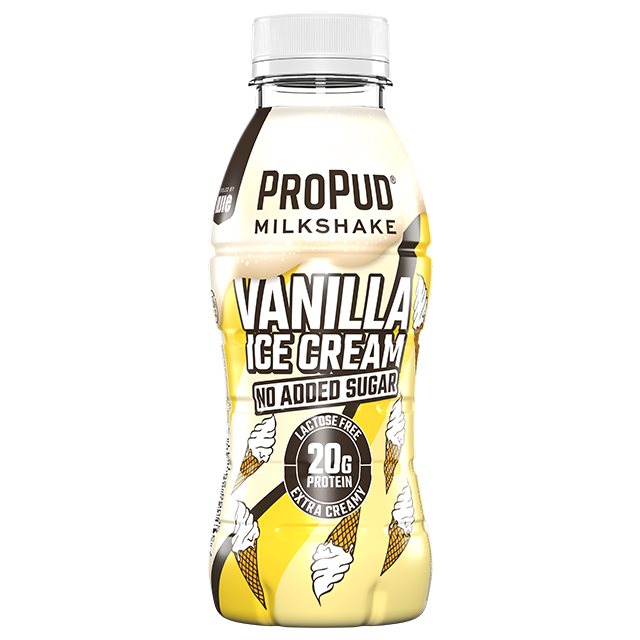 Njie ProPud Protein Milkshake Vanilla Ice Cream 300ml | Hälsokost - Livsmedel - Mellanmål | Gymkraft