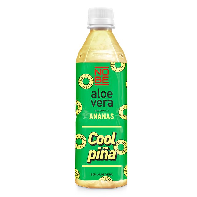 Nobe Aloe Vera Cool Piña 500ml | VarumÀrken - Vitamin Well - Nyheter | Gymkraft