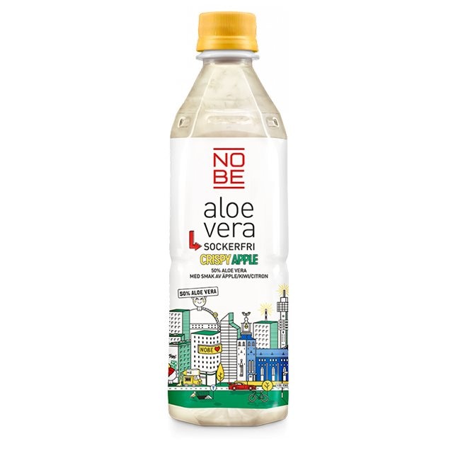 Product Image for Nobe aloe vera crispy apple (sockerfri) 500ml
