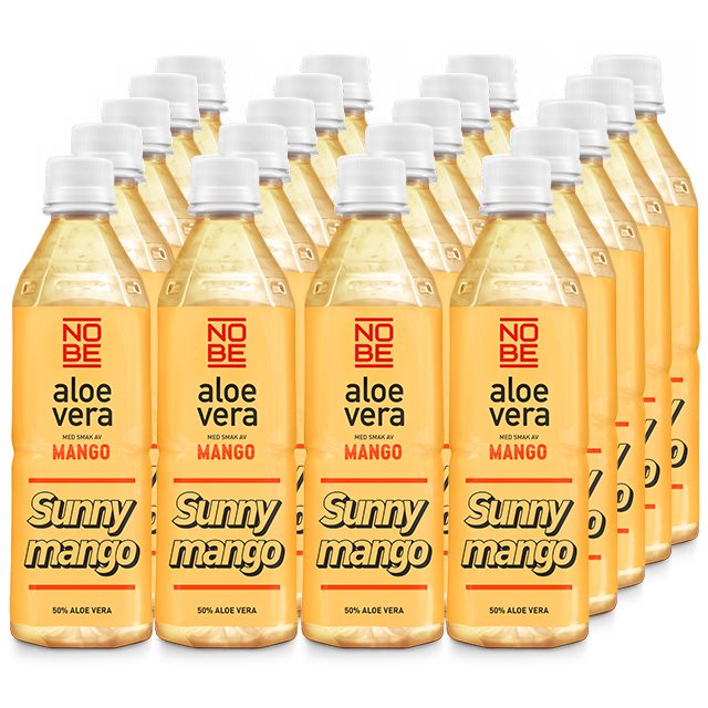 Nobe Aloe Vera Mango 20x500ml | Varumärken - Nobe Aloe Vera | Gymkraft