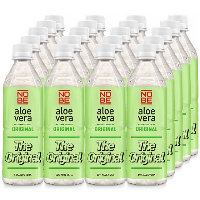 Nobe Aloe Vera Original 20x500ml | Varumärken - Nobe Aloe Vera | Gymkraft