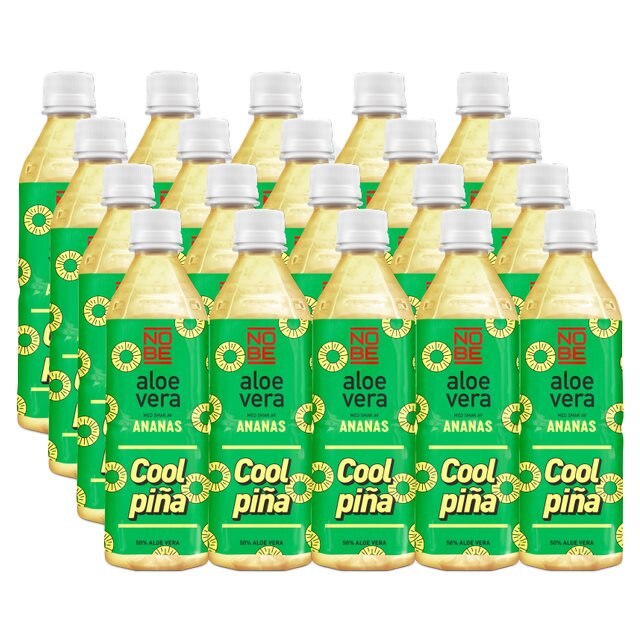 Nobe Aloe Vera Cool Piña 20x500ml | VarumÀrken - Vitamin Well - Nyheter | Gymkraft