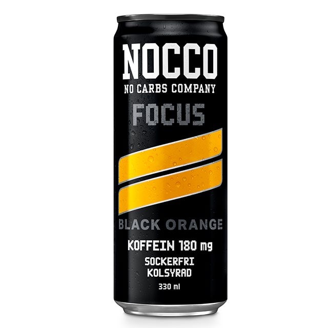 Product Image for Nocco focus black orange 330ml