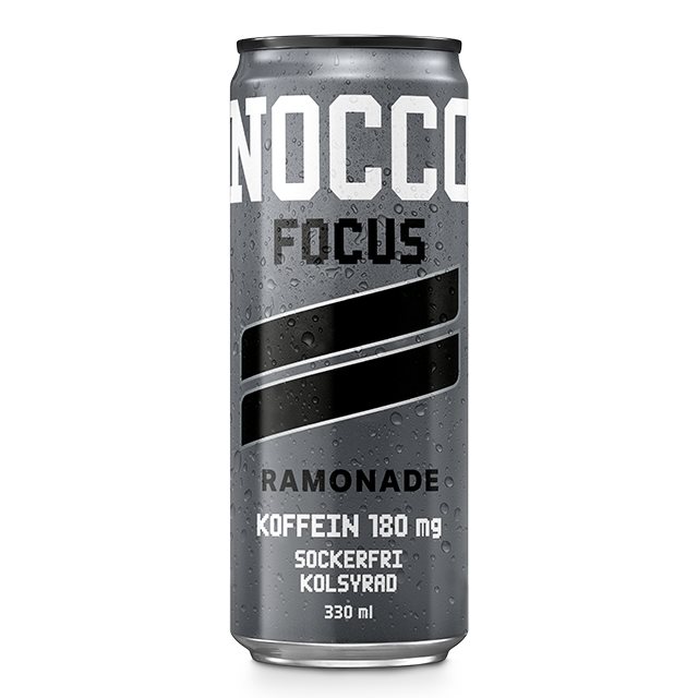 Nocco Focus Ramonade 330ml | Drycker - Energidryck - Sockerfri energidryck | Gymkraft