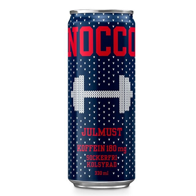 Nocco Julmust 330ml | Drycker - Energidryck - Sockerfri energidryck | Gymkraft