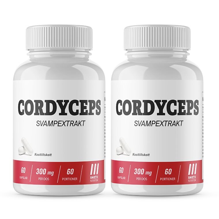 North Nutrition Cordyceps 2x60 kapslar