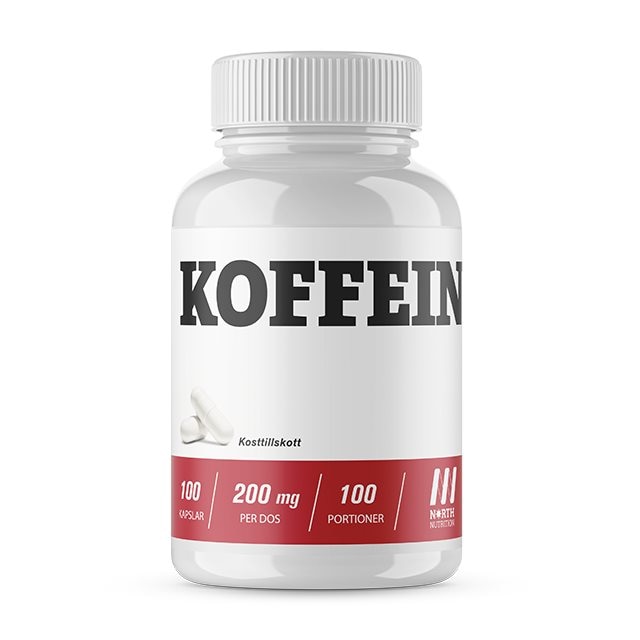 North Nutrition Koffein 100 Kapslar