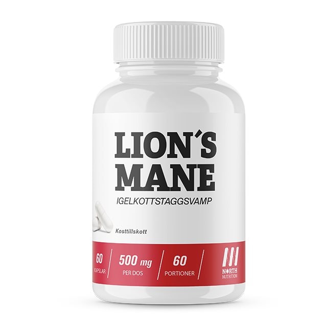 Product Image for North nutrition lions mane 60 kapslar