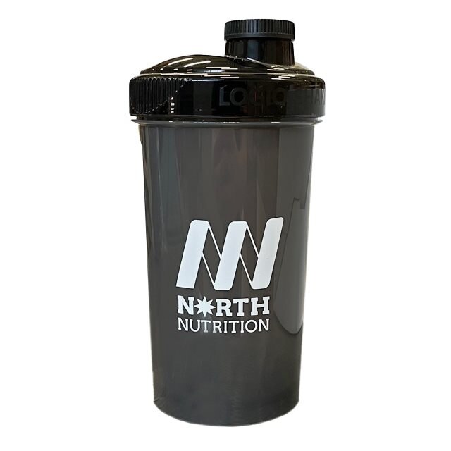 North Nutrition Shaker Logiq 700ml Smoke/Black