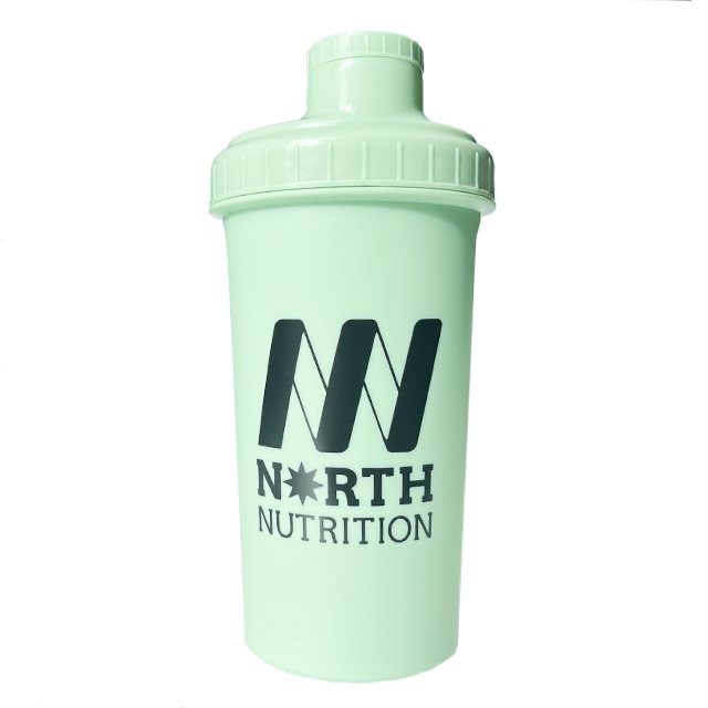 North Nutrition Shaker Mint 700ml | Träningstillbehör - Vattenflaskor & Shakers | Gymkraft