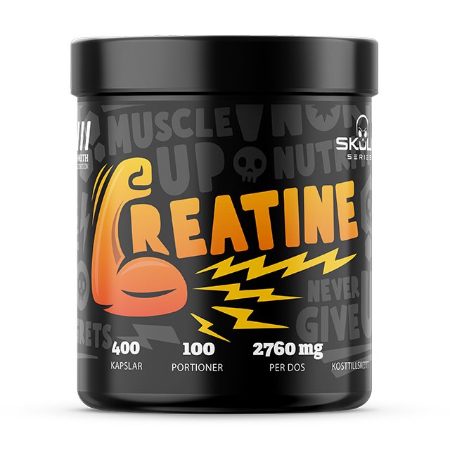 North Nutrition Skull Creatine 400 kapslar | Varumärken - North Nutrition - Skull Series | Gymkraft