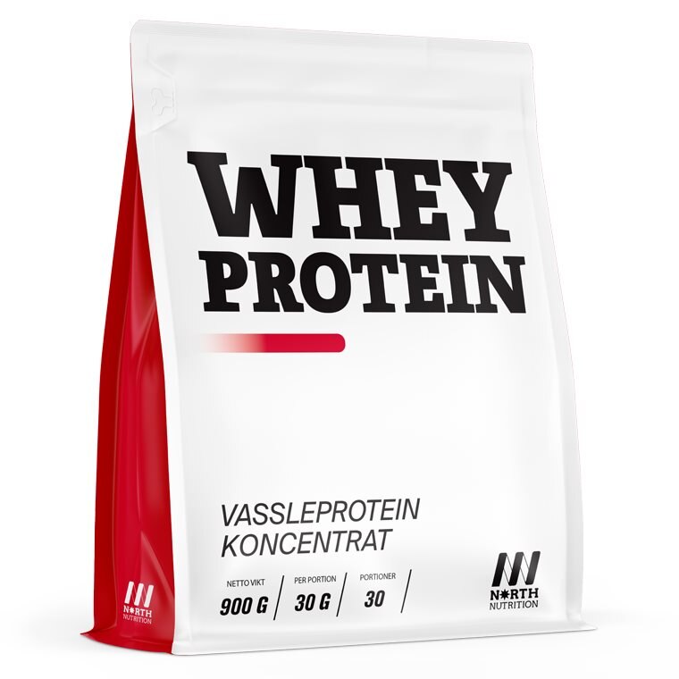 North Nutrition Whey Neutral 900g | Kosttillskott - Proteinpulver - Vassleprotein - Whey 100 | Gymkraft