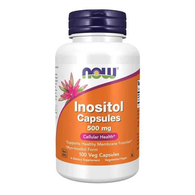 NOW Inositol 500mg 100 kapslar