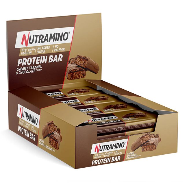 Nutramino Proteinbar Creamy Caramel Chocolate 12x55g