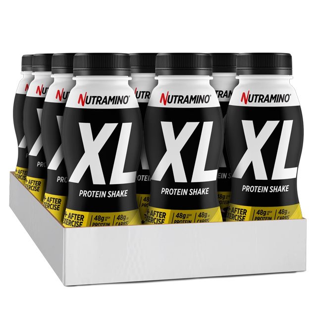 Nutramino XL Protein Shake Chocolate Banana 12x475ml | Kampanjer - Rabattstege | Gymkraft